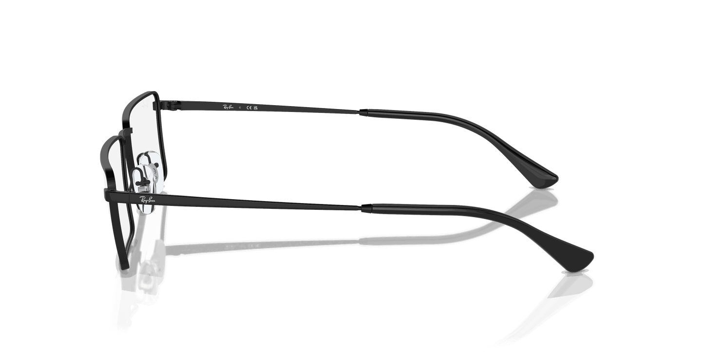 [Clear Lenses, Matte Black Frame]