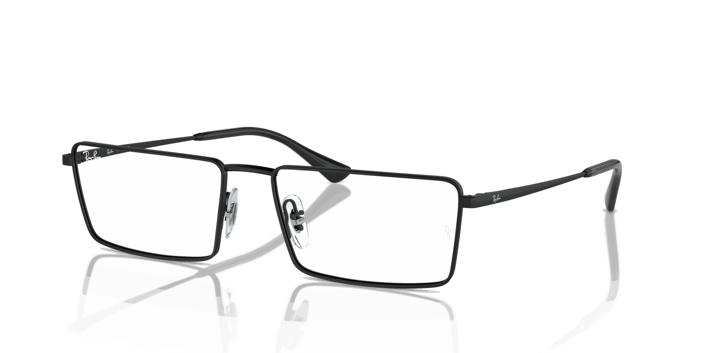 [Clear Lenses, Matte Black Frame]