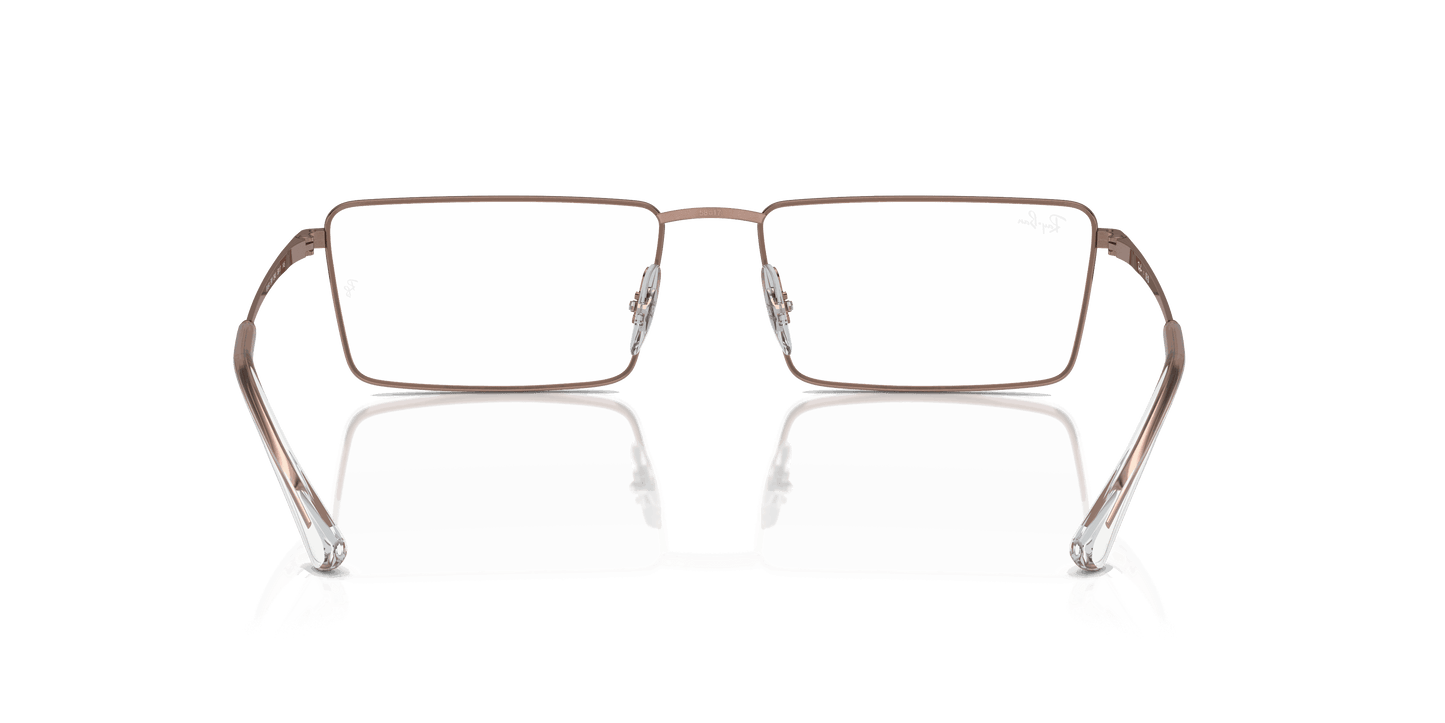 [Clear Lenses, Polished Copper Frame]