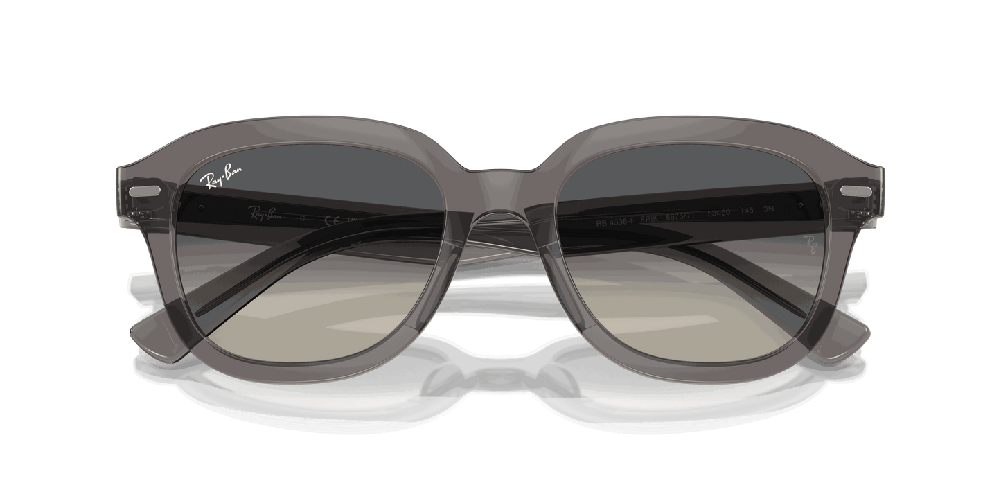 [Grey Lenses, Polished Opal Dark Grey Frame]