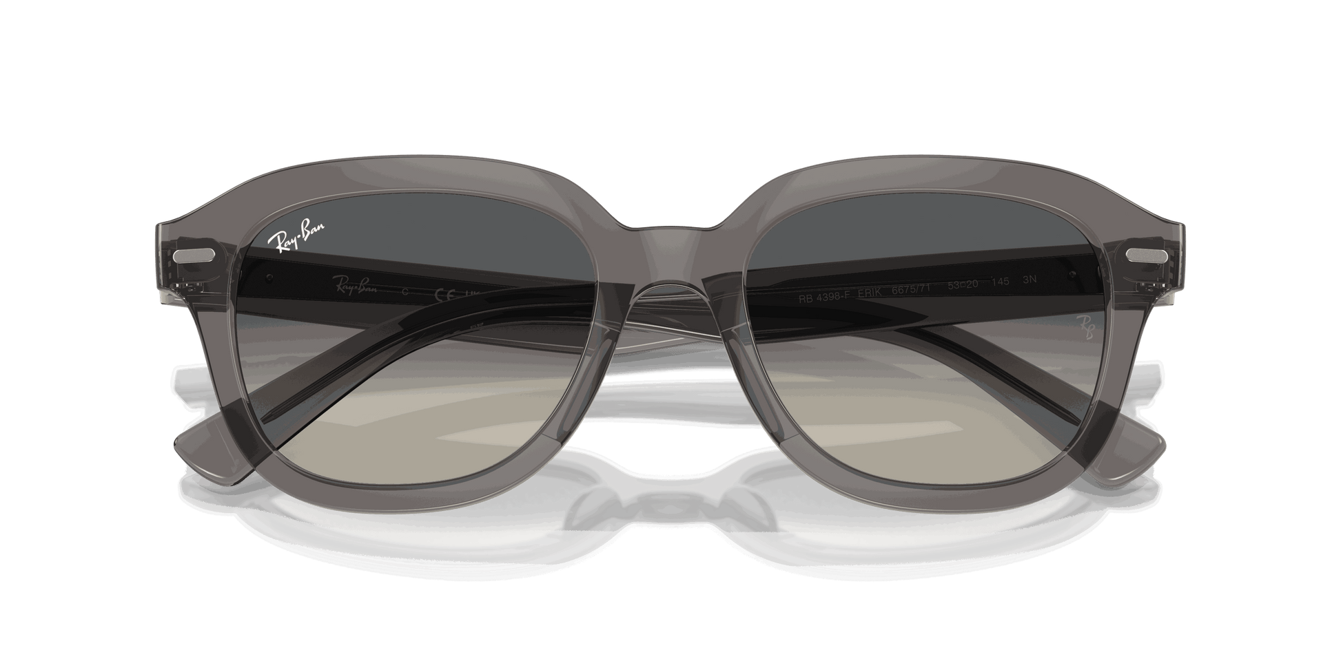 [Grey Lenses, Polished Opal Dark Grey Frame]