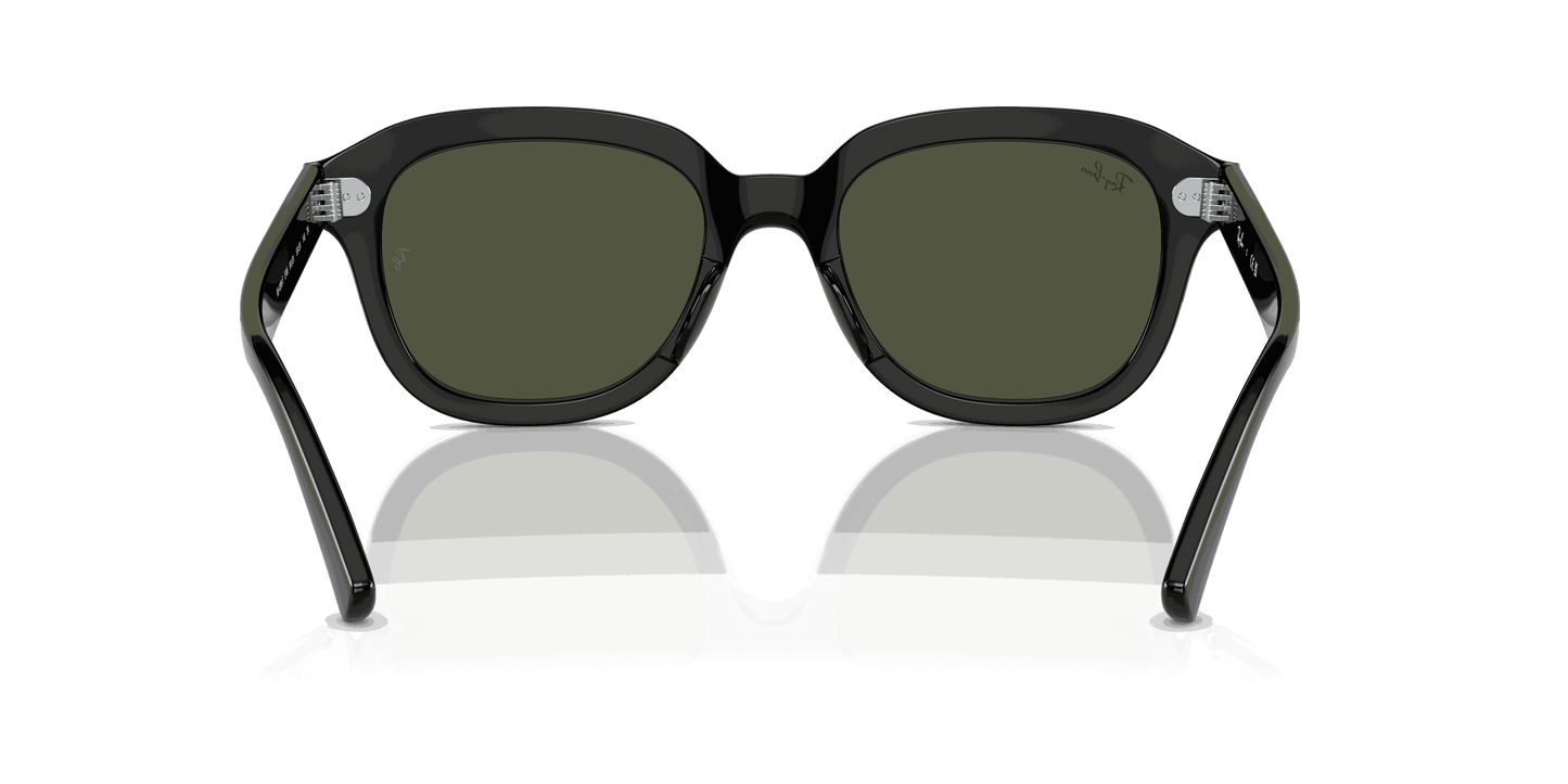 [Green Lenses, Polished Black Frame]