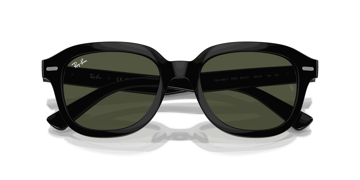 [Green Lenses, Polished Black Frame]