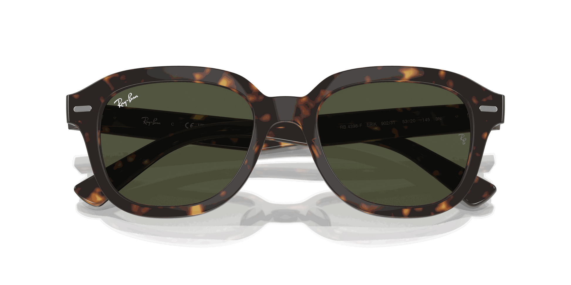 [Green Lenses, Polished Havana Frame]