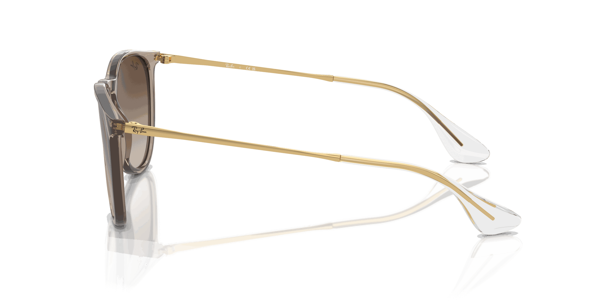 [Brown Lenses, Polished Transparent Light Brown Frame]