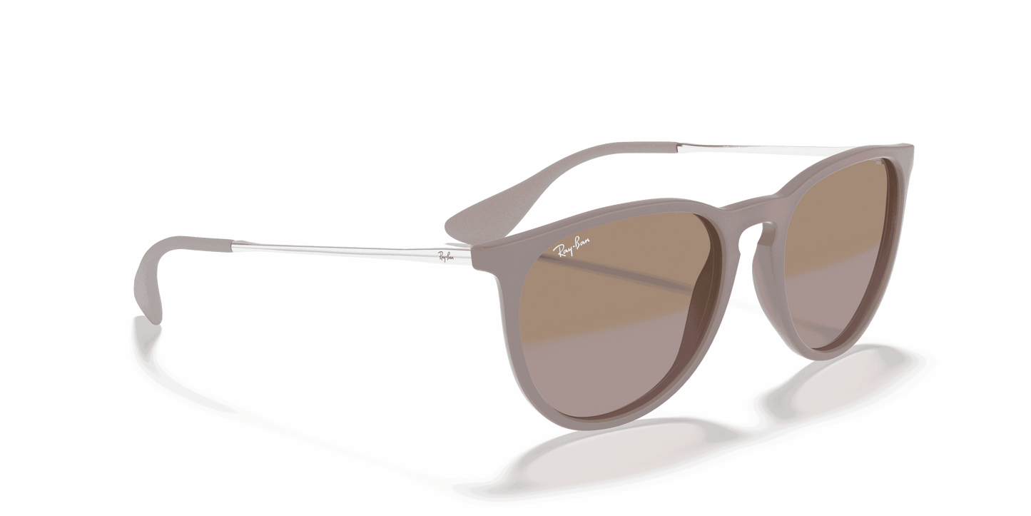 [Brown/Violet Lenses, Matte Dark Sand Frame]