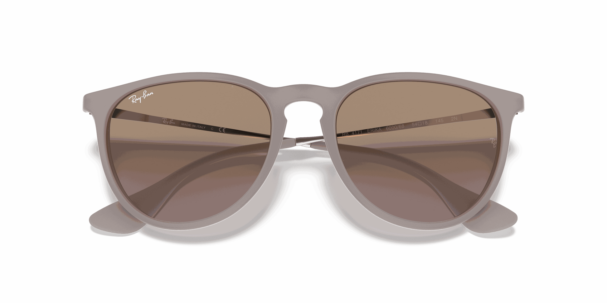 [Brown/Violet Lenses, Matte Dark Sand Frame]