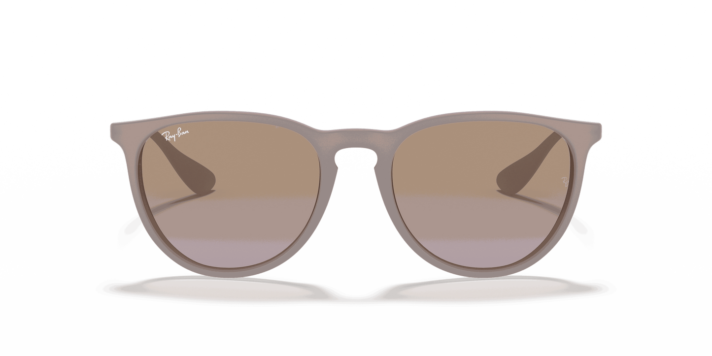 [Brown/Violet Lenses, Matte Dark Sand Frame]