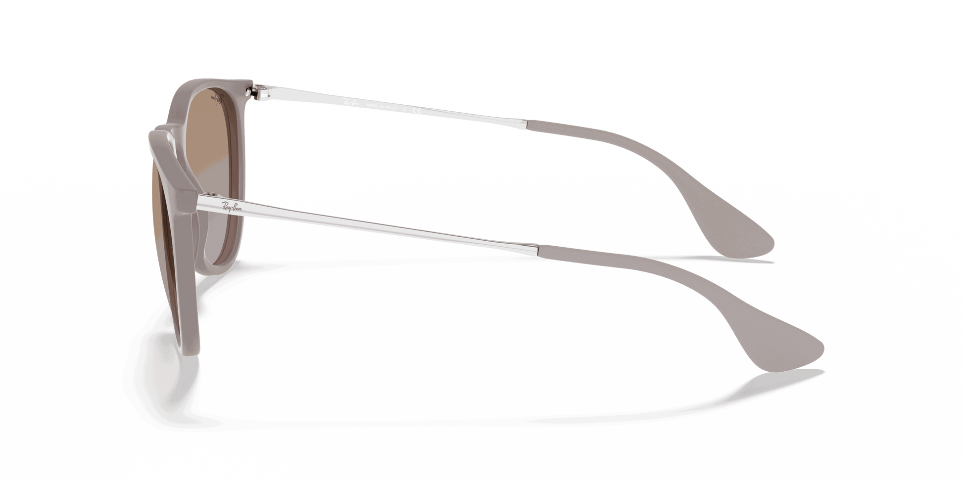 [Brown/Violet Lenses, Matte Dark Sand Frame]