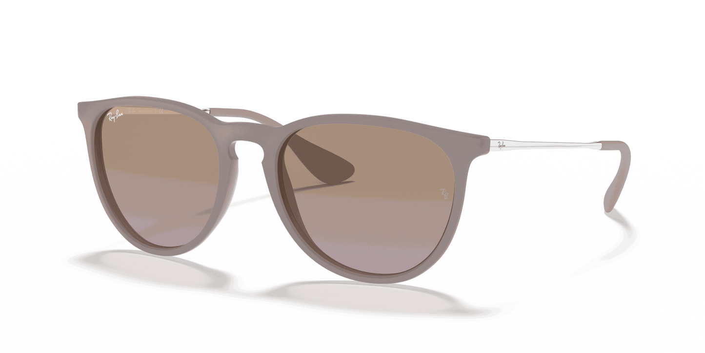 [Brown/Violet Lenses, Matte Dark Sand Frame]