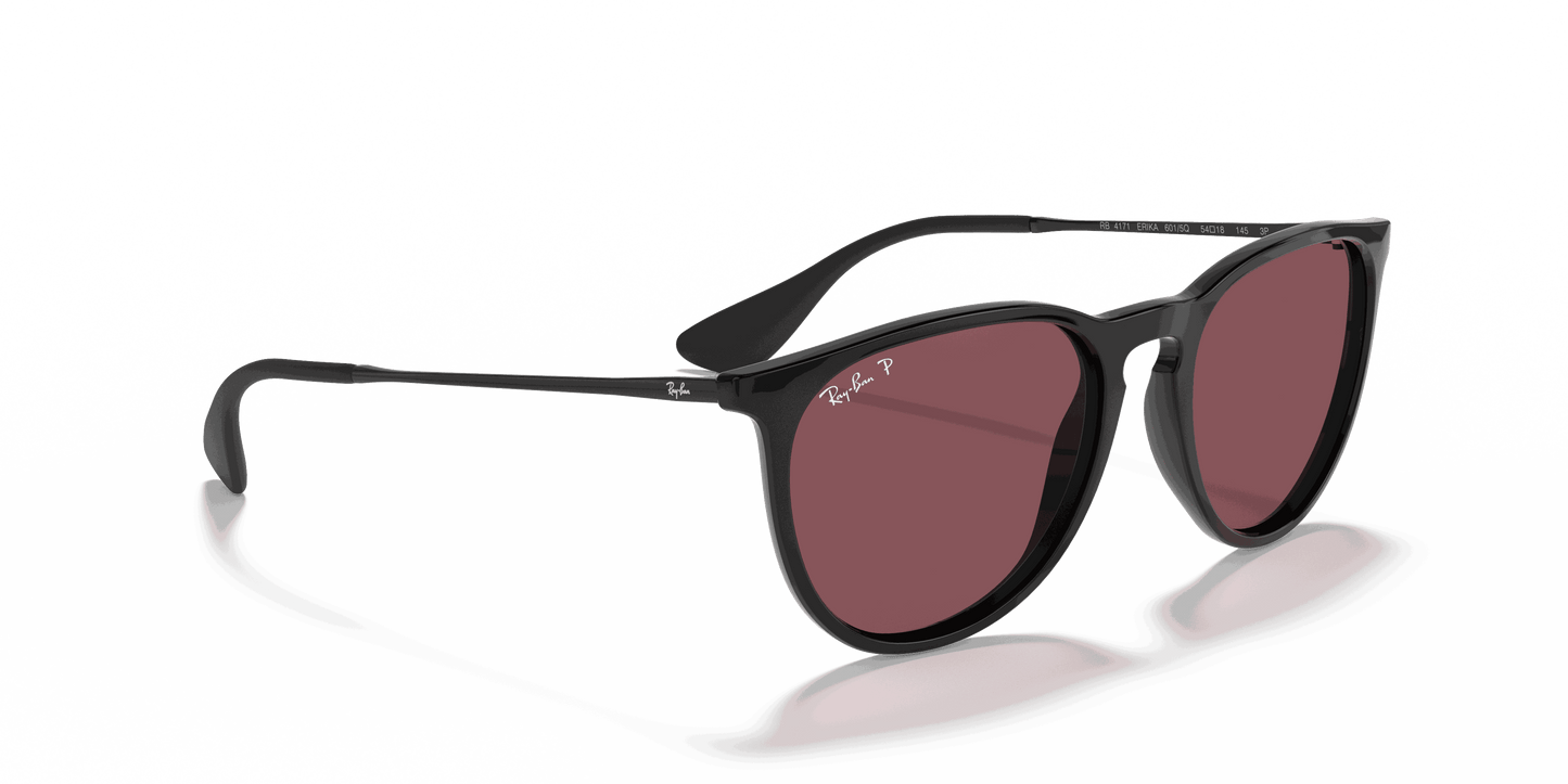 [Purple Lenses, Polished Black Frame]
