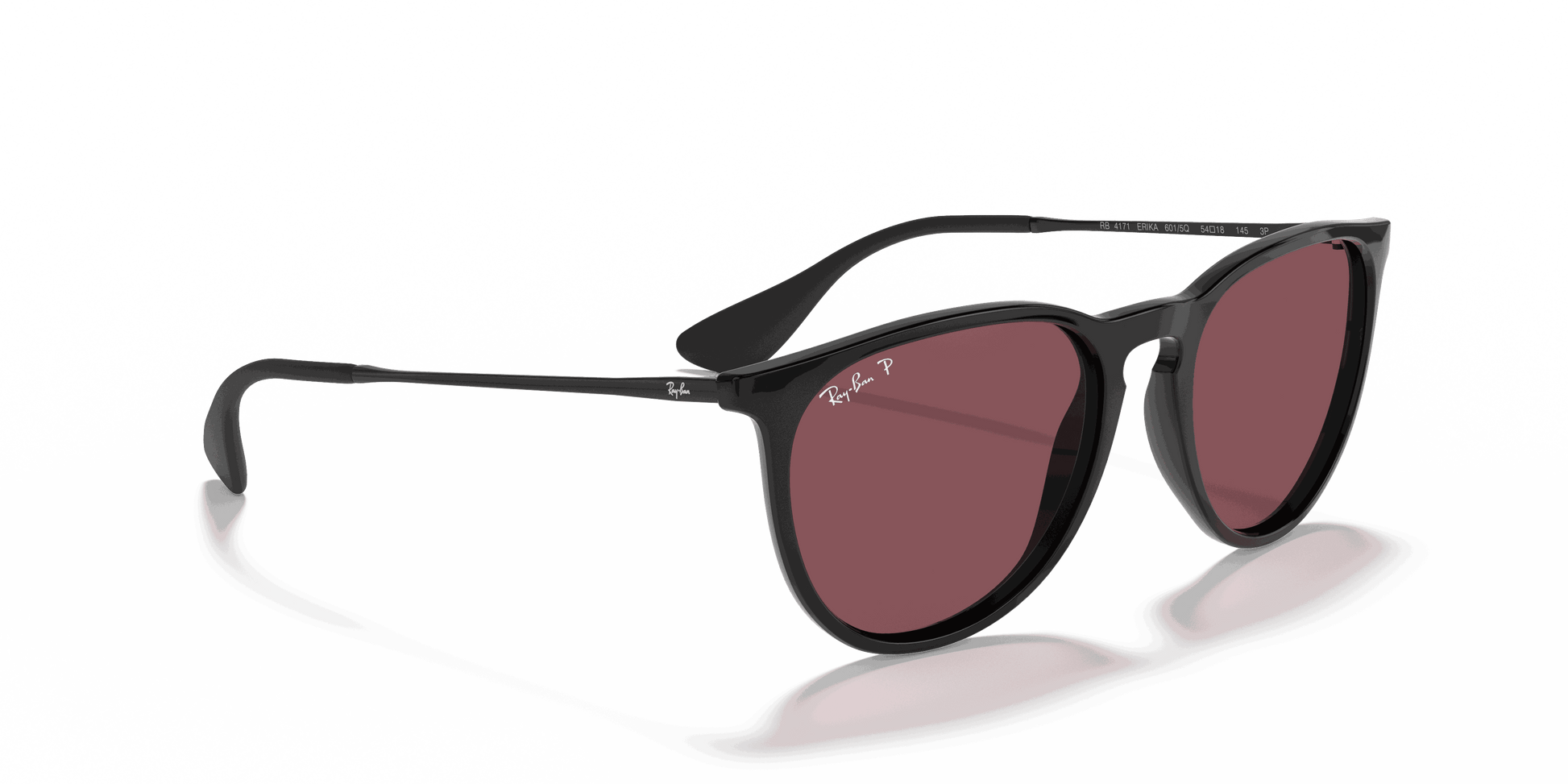 [Purple Lenses, Polished Black Frame]