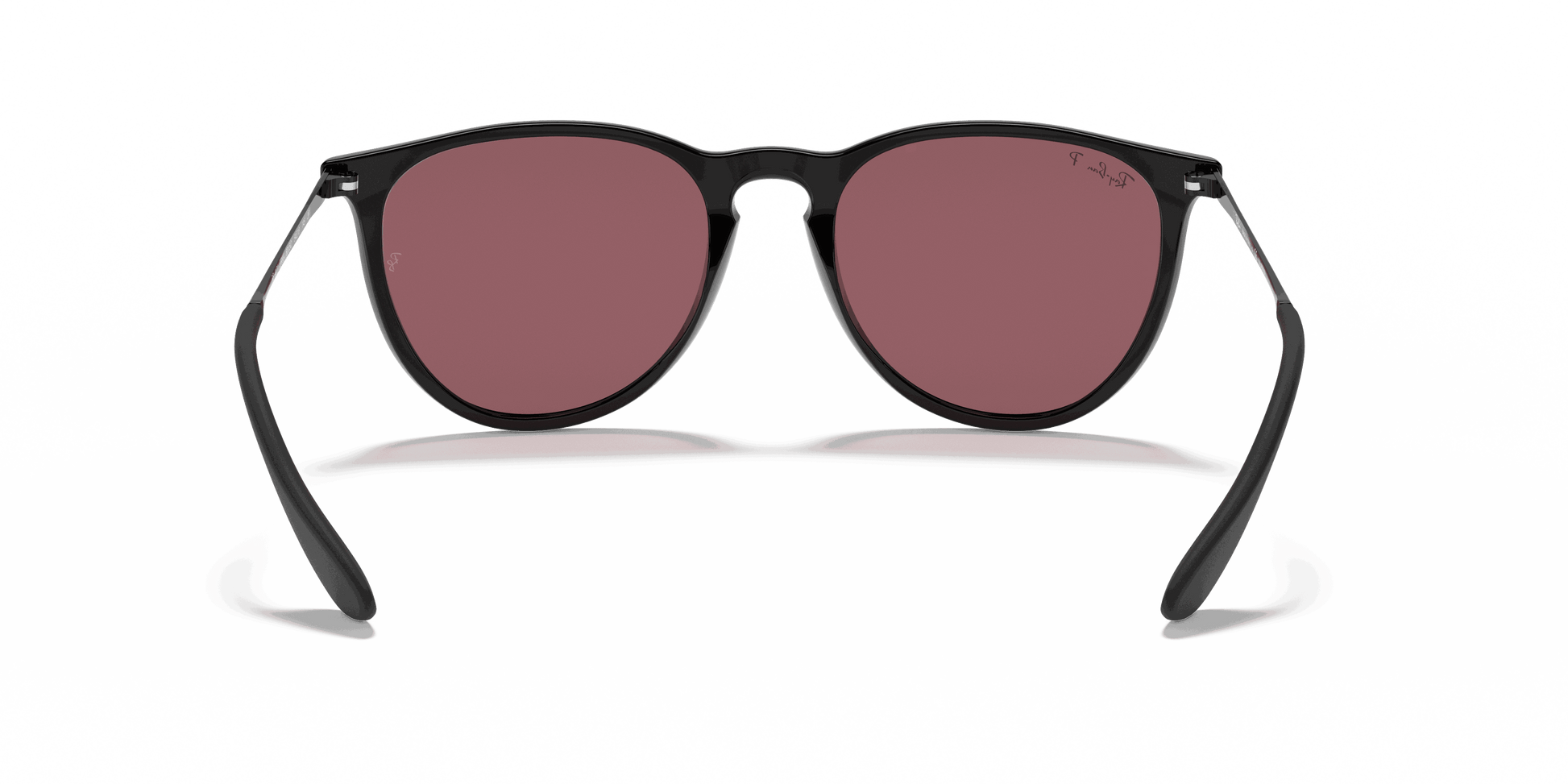 [Purple Lenses, Polished Black Frame]