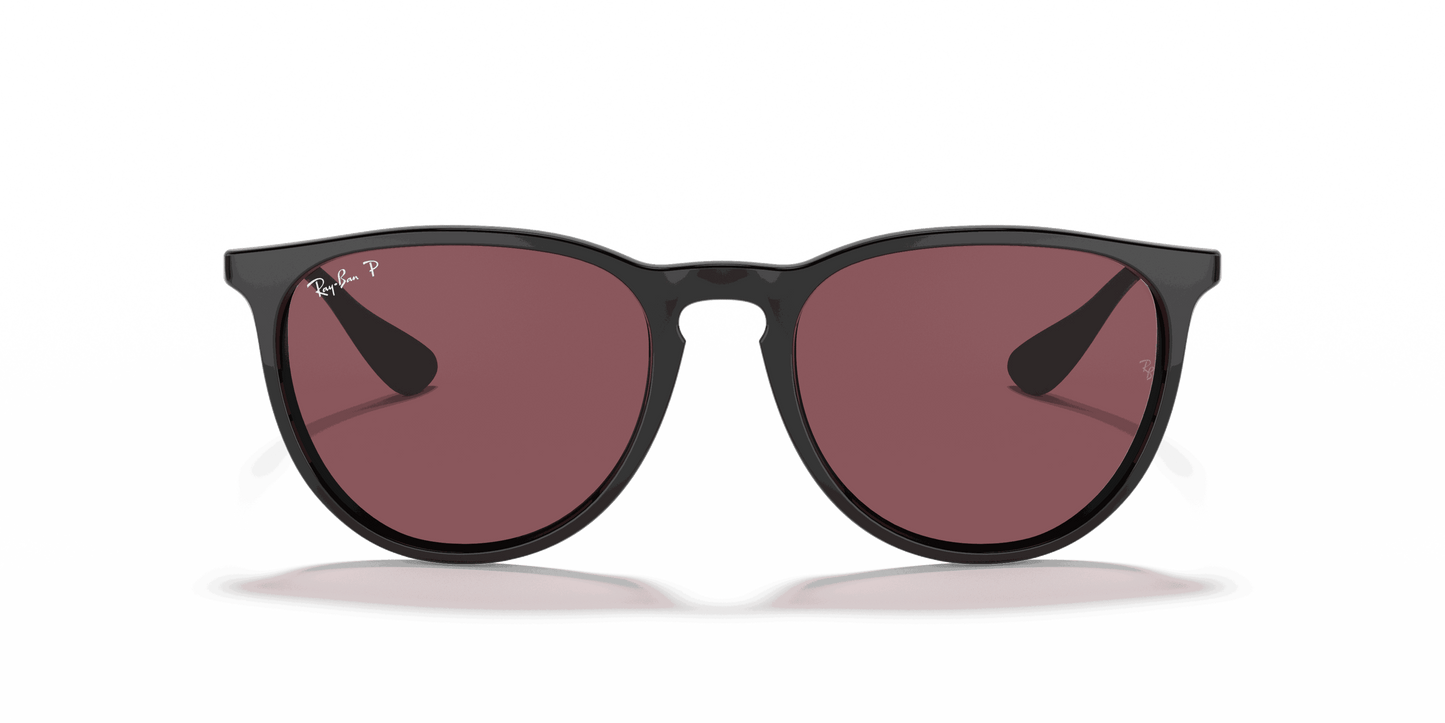 [Purple Lenses, Polished Black Frame]