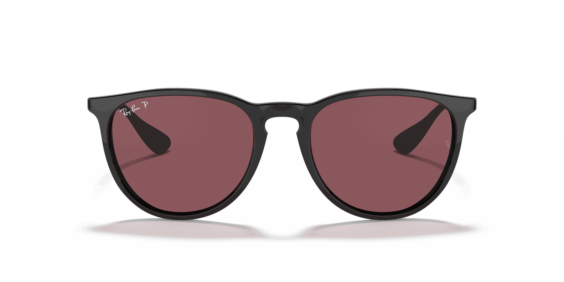 [Purple Lenses, Polished Black Frame]