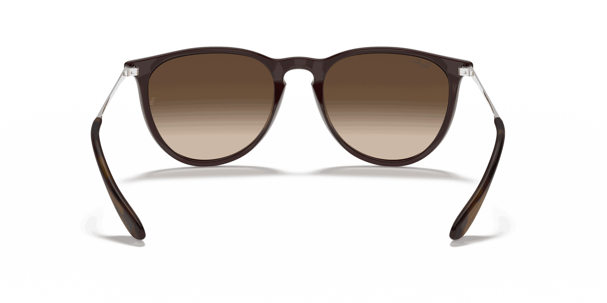 [Brown Gradient Lenses, Polished Blue Frame]