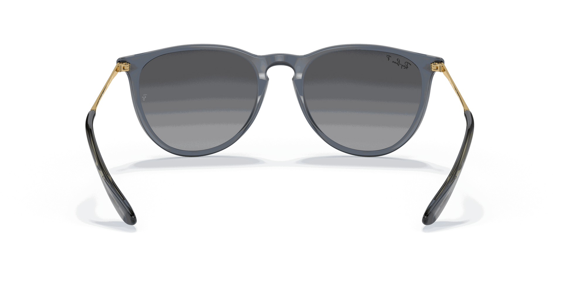 [Grey Lenses, Polished Transparent Blue Frame]
