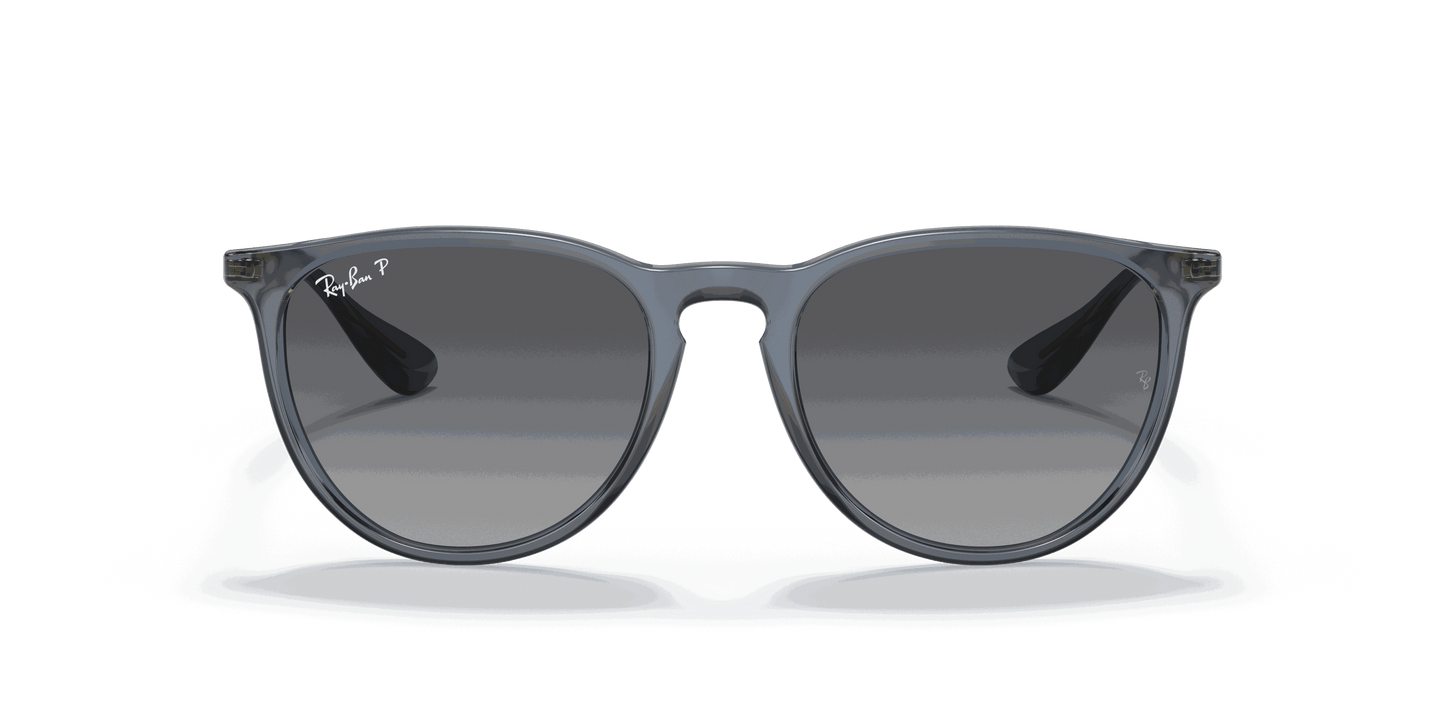 [Grey Lenses, Polished Transparent Blue Frame]