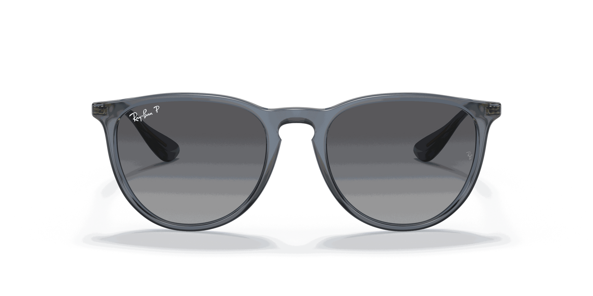 [Grey Lenses, Polished Transparent Blue Frame]