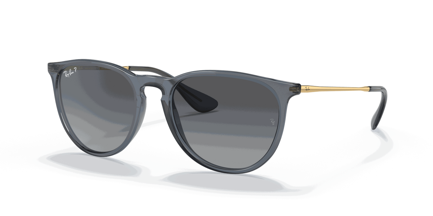 [Grey Lenses, Polished Transparent Blue Frame]