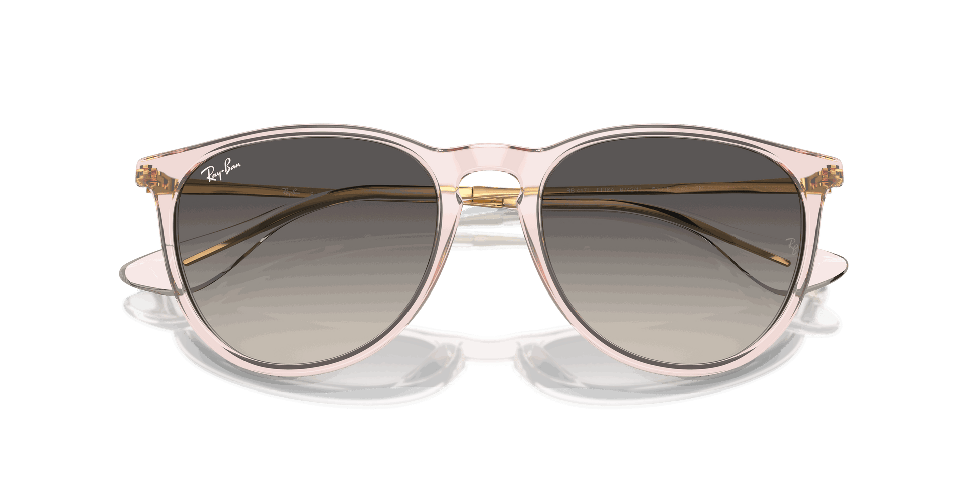 [Grey Lenses, Polished Transparent Pink Frame]