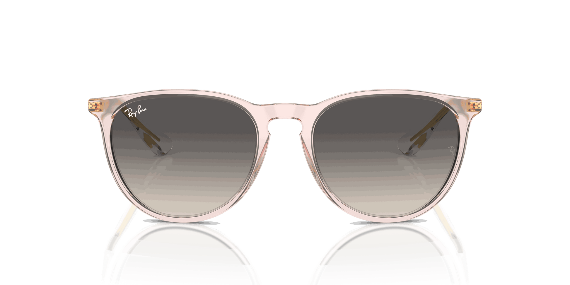 [Grey Lenses, Polished Transparent Pink Frame]