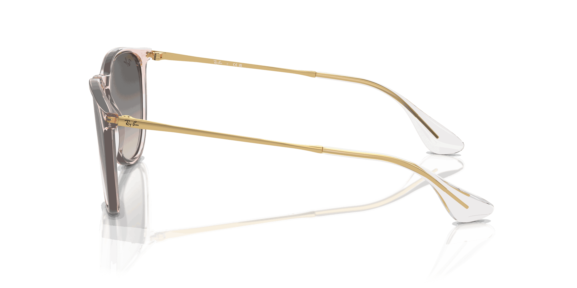 [Grey Lenses, Polished Transparent Pink Frame]