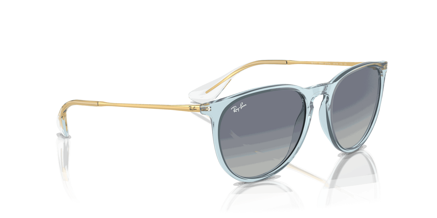 [Grey/Blue Lenses, Polished Transparent Light Blue Frame]
