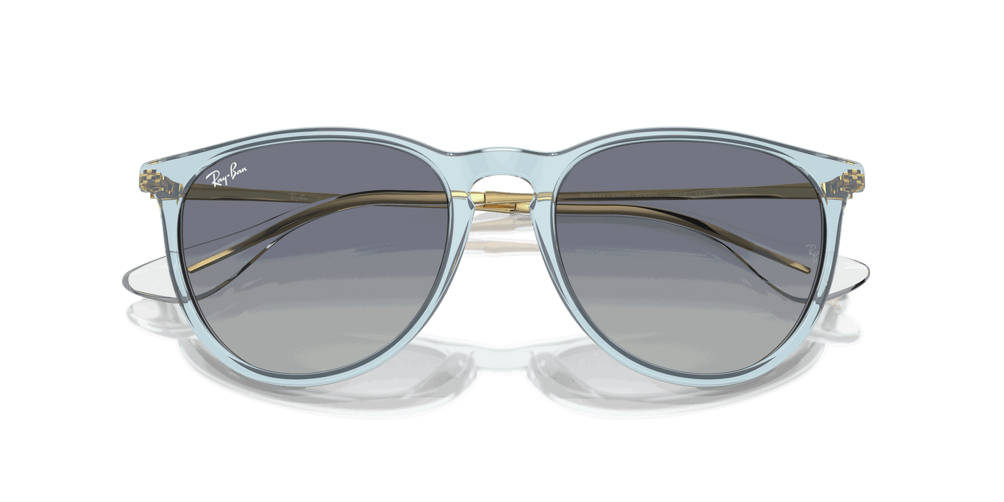 [Grey/Blue Lenses, Polished Transparent Light Blue Frame]