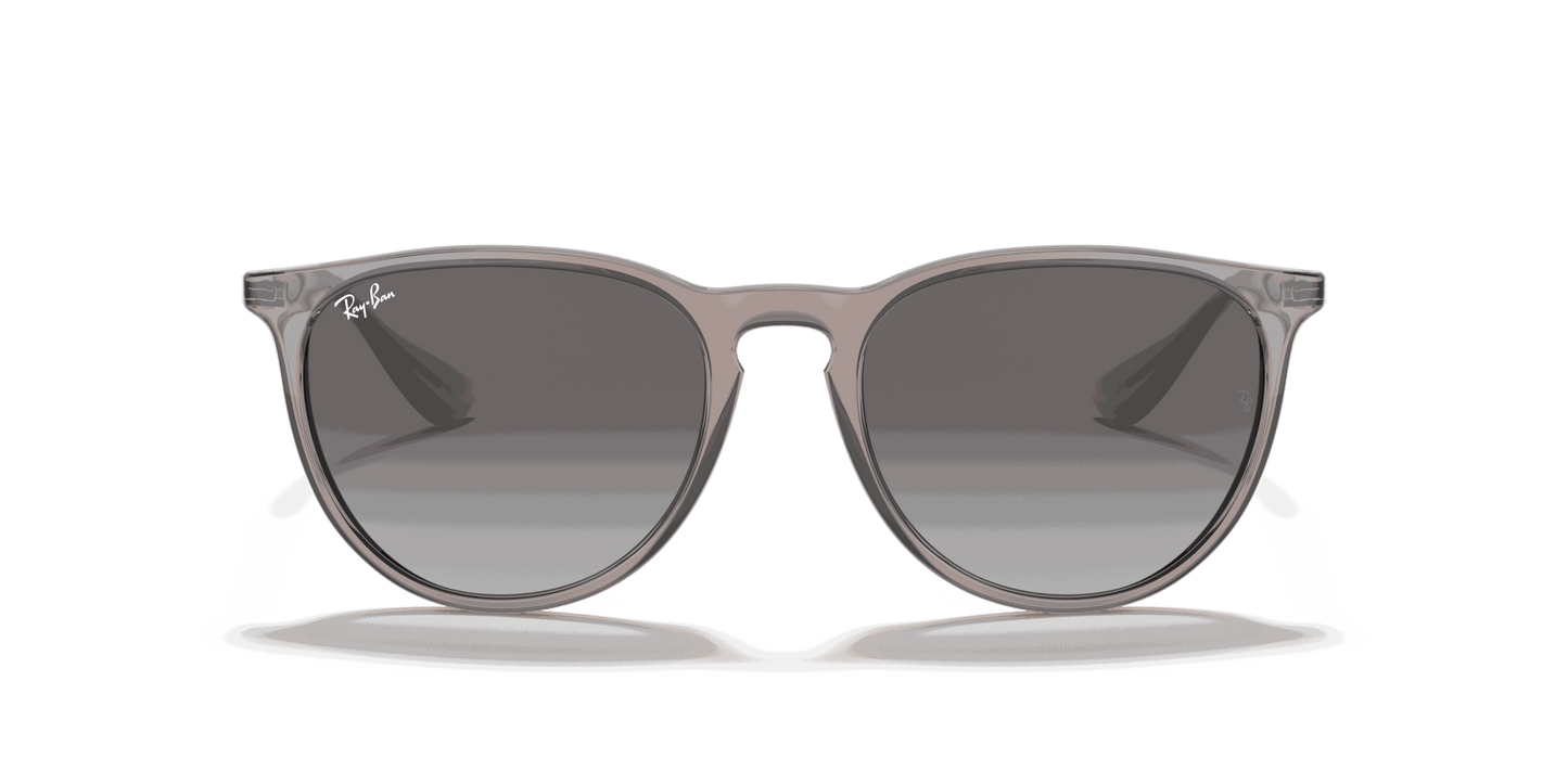 [Light Grey Gradient Dark Grey Lenses, Polished Transparent Grey Frame]