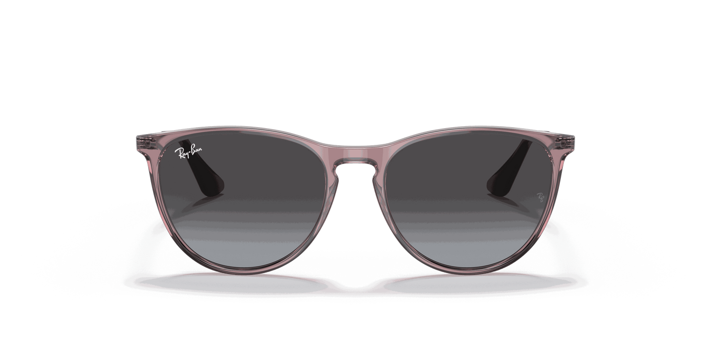 [Grey Gradient Lenses, Polished Transparent Violet Frame]