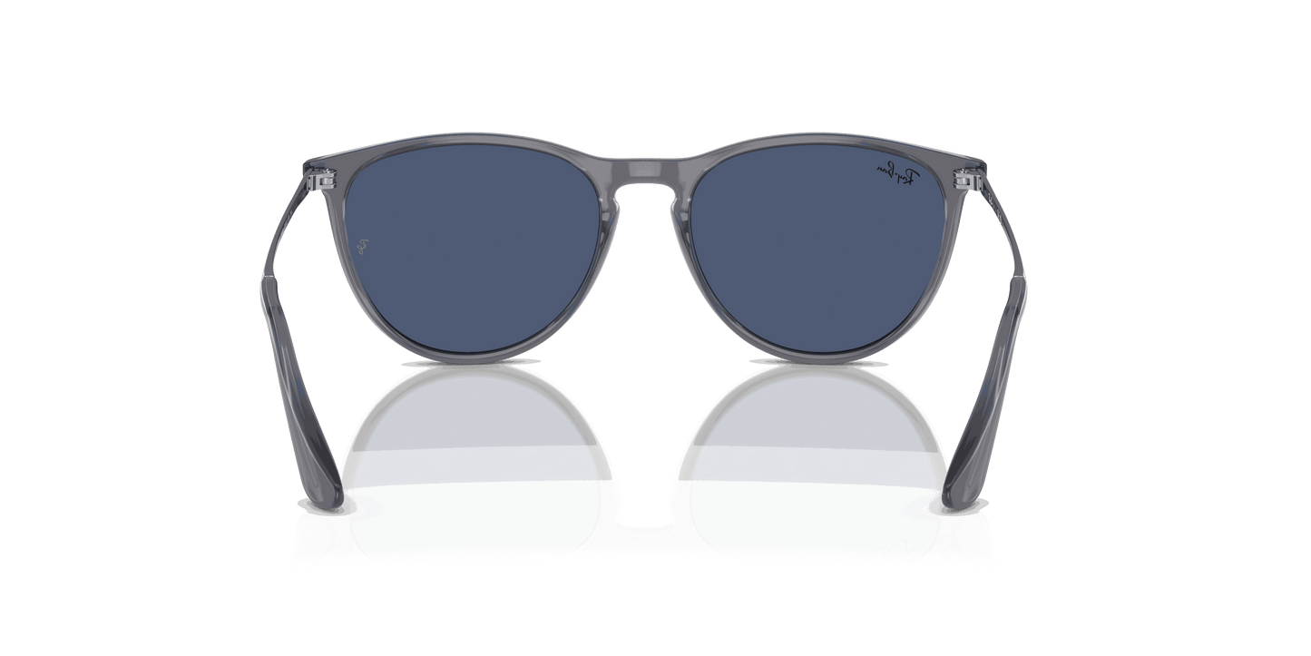 [Dark Blue Lenses, Polished Opal Blue Frame]