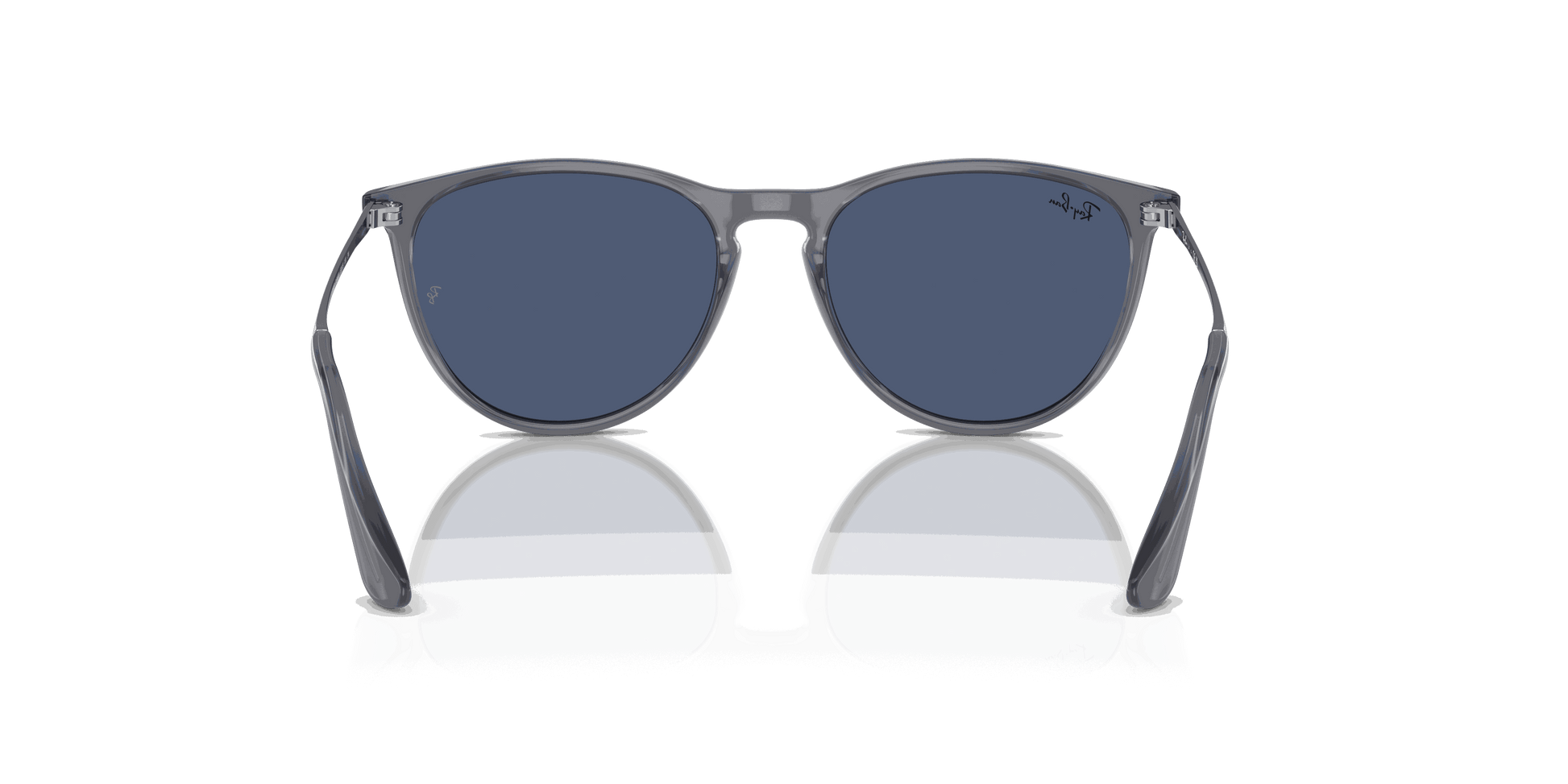 [Dark Blue Lenses, Polished Opal Blue Frame]