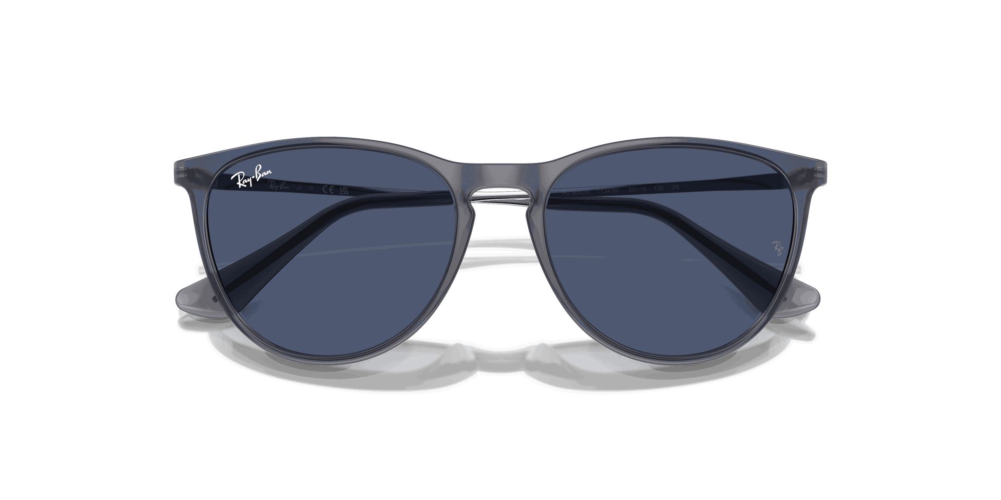 [Dark Blue Lenses, Polished Opal Blue Frame]