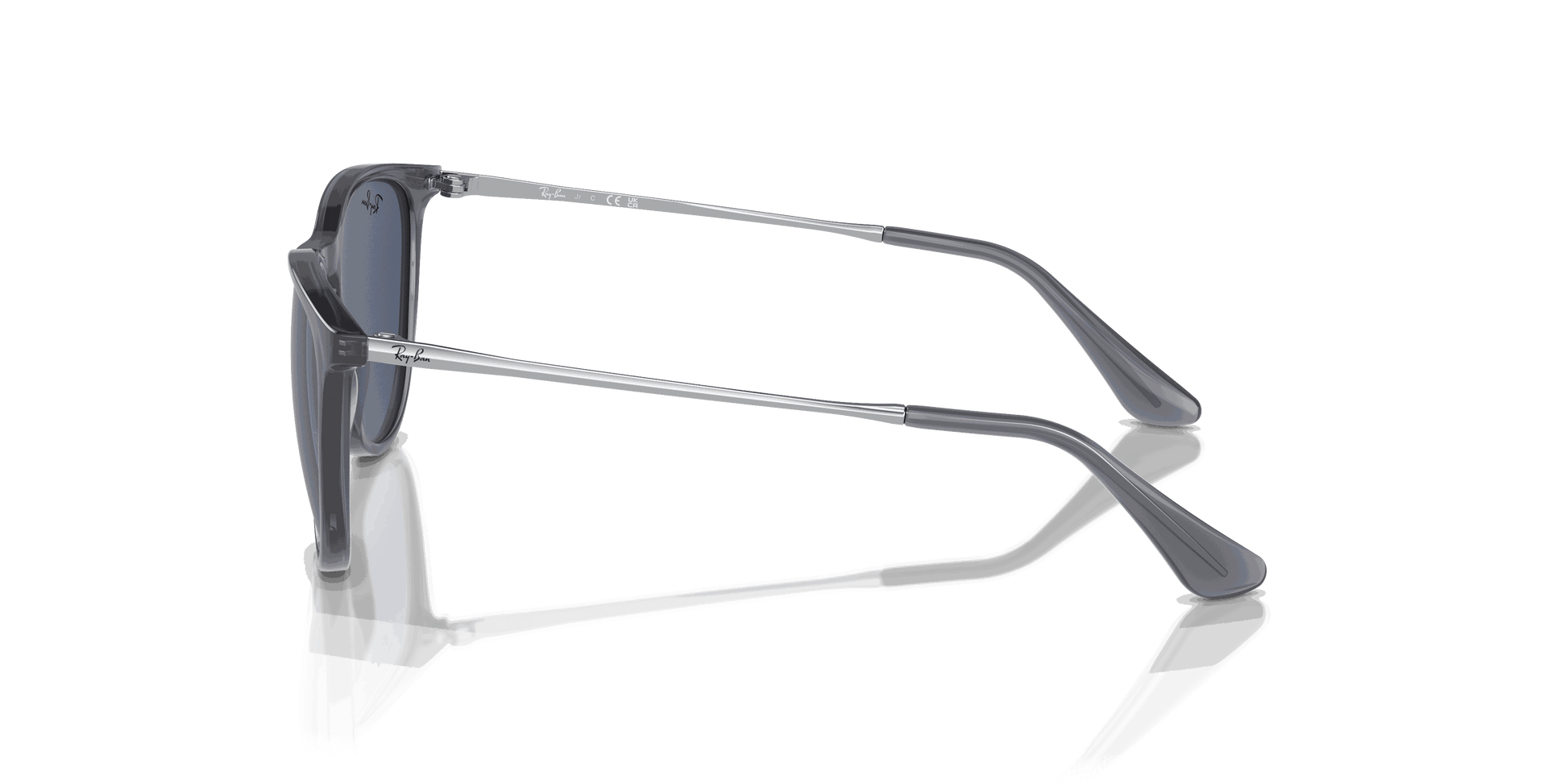 [Dark Blue Lenses, Polished Opal Blue Frame]