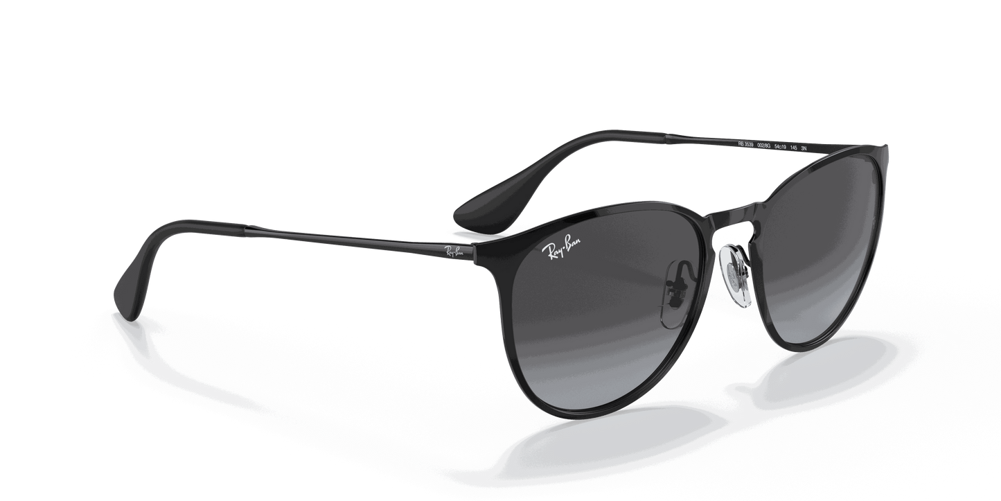 [Light Grey Gradient Dark Grey Lenses, Polished Black Frame]