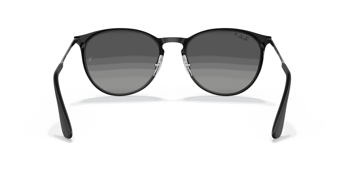 [Grey Lenses, Polished Black Frame]