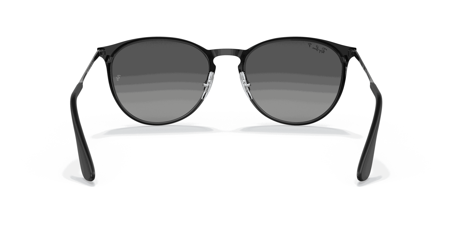 [Grey Lenses, Polished Black Frame]