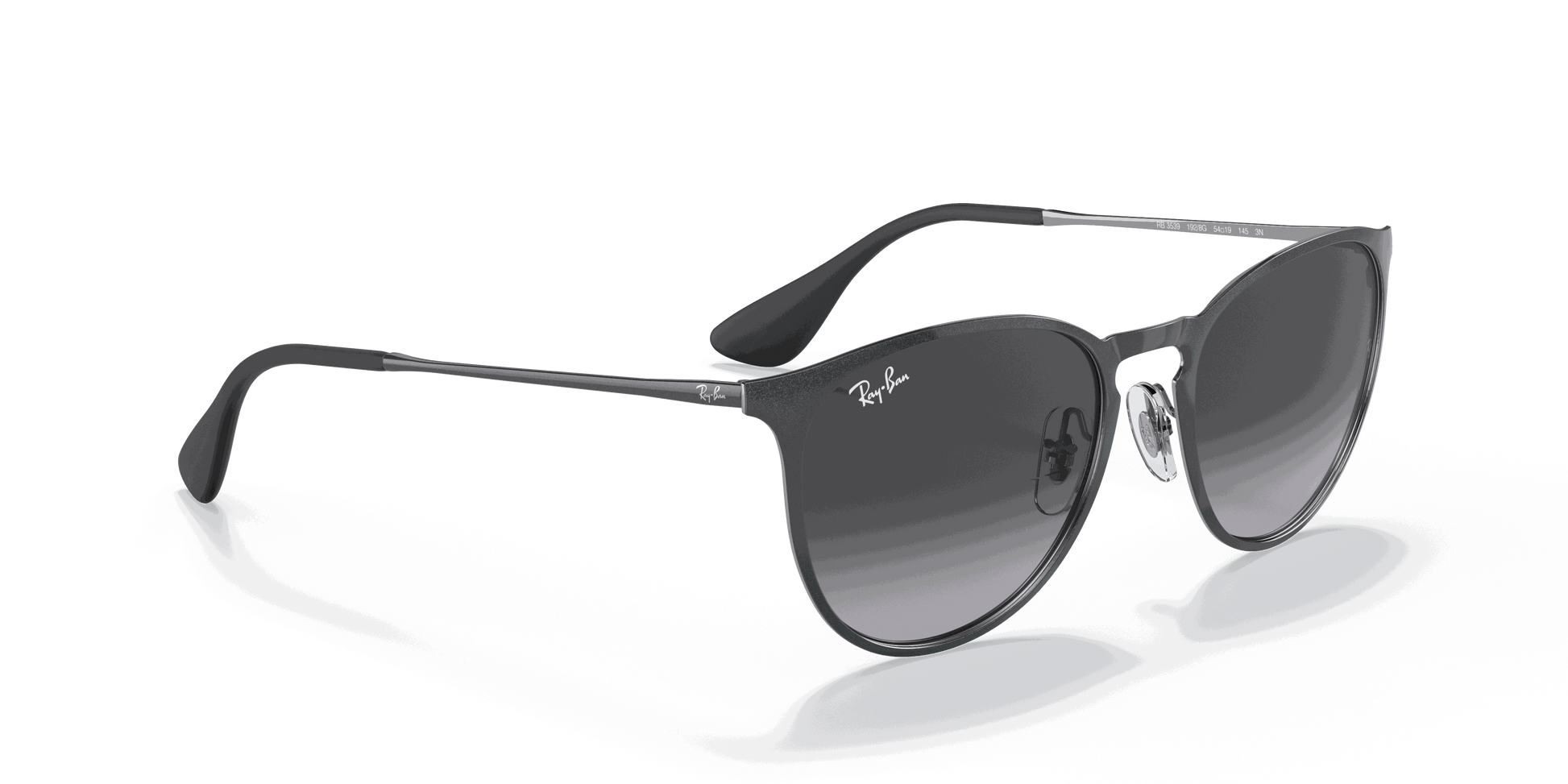 [Grey Gradient Lenses, Polished Grey Frame]