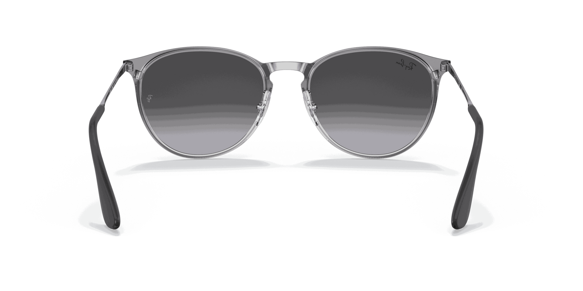 [Grey Gradient Lenses, Polished Grey Frame]