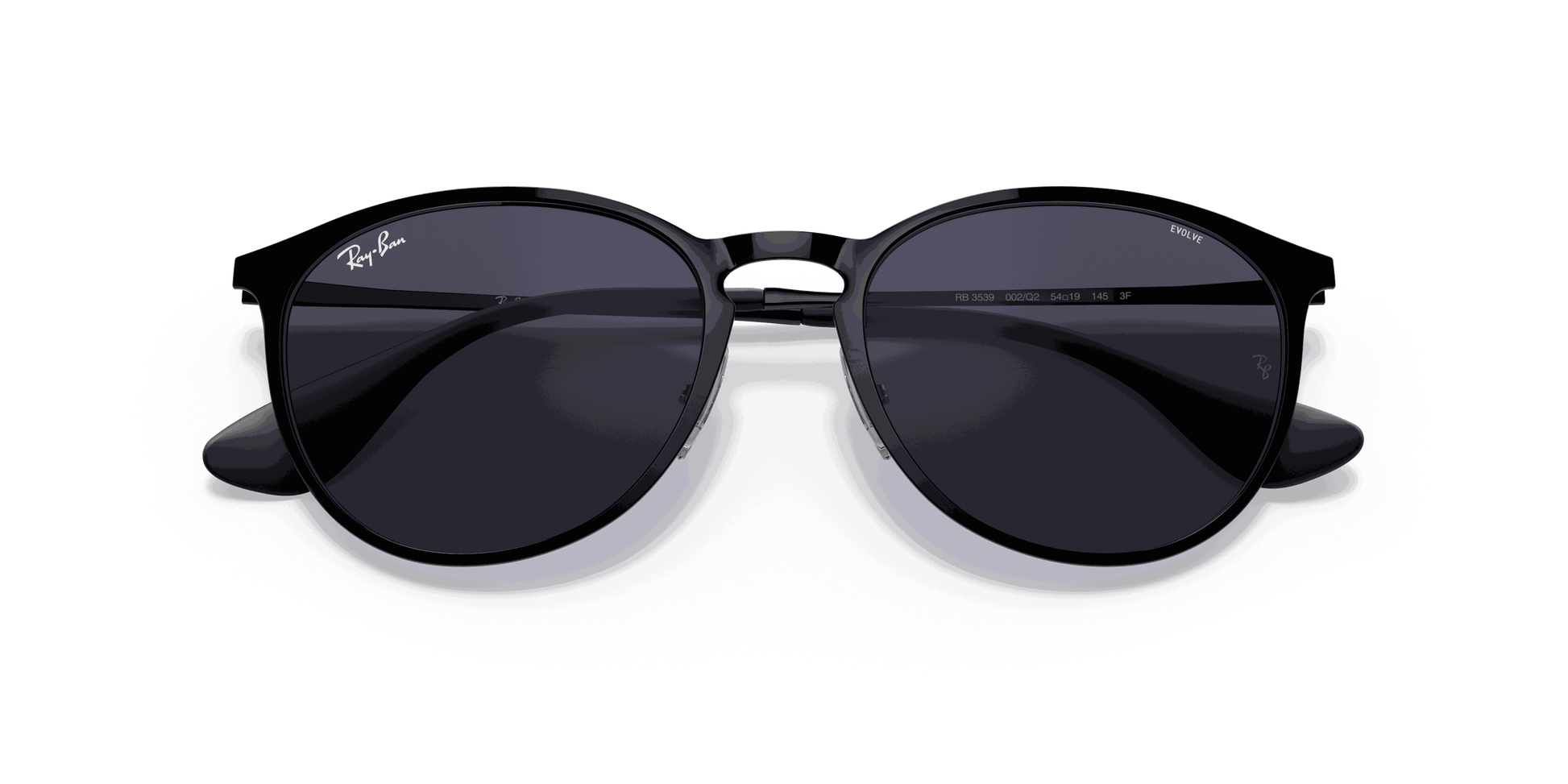 [Evolve Photo Blue To Violet Lenses, Polished Black Frame]