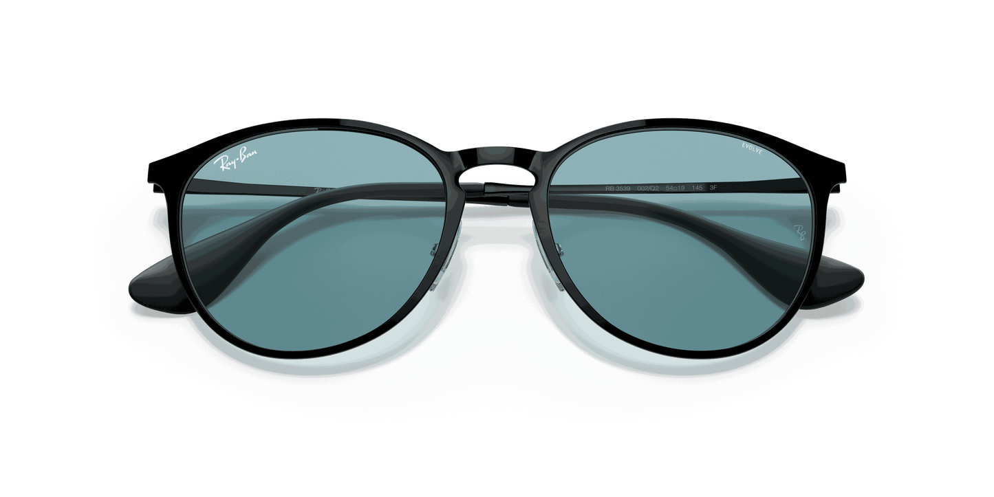[Evolve Photo Blue To Violet Lenses, Polished Black Frame]