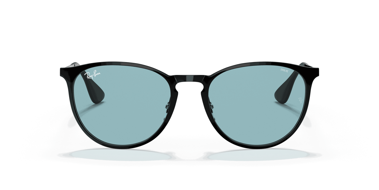 [Evolve Photo Blue To Violet Lenses, Polished Black Frame]