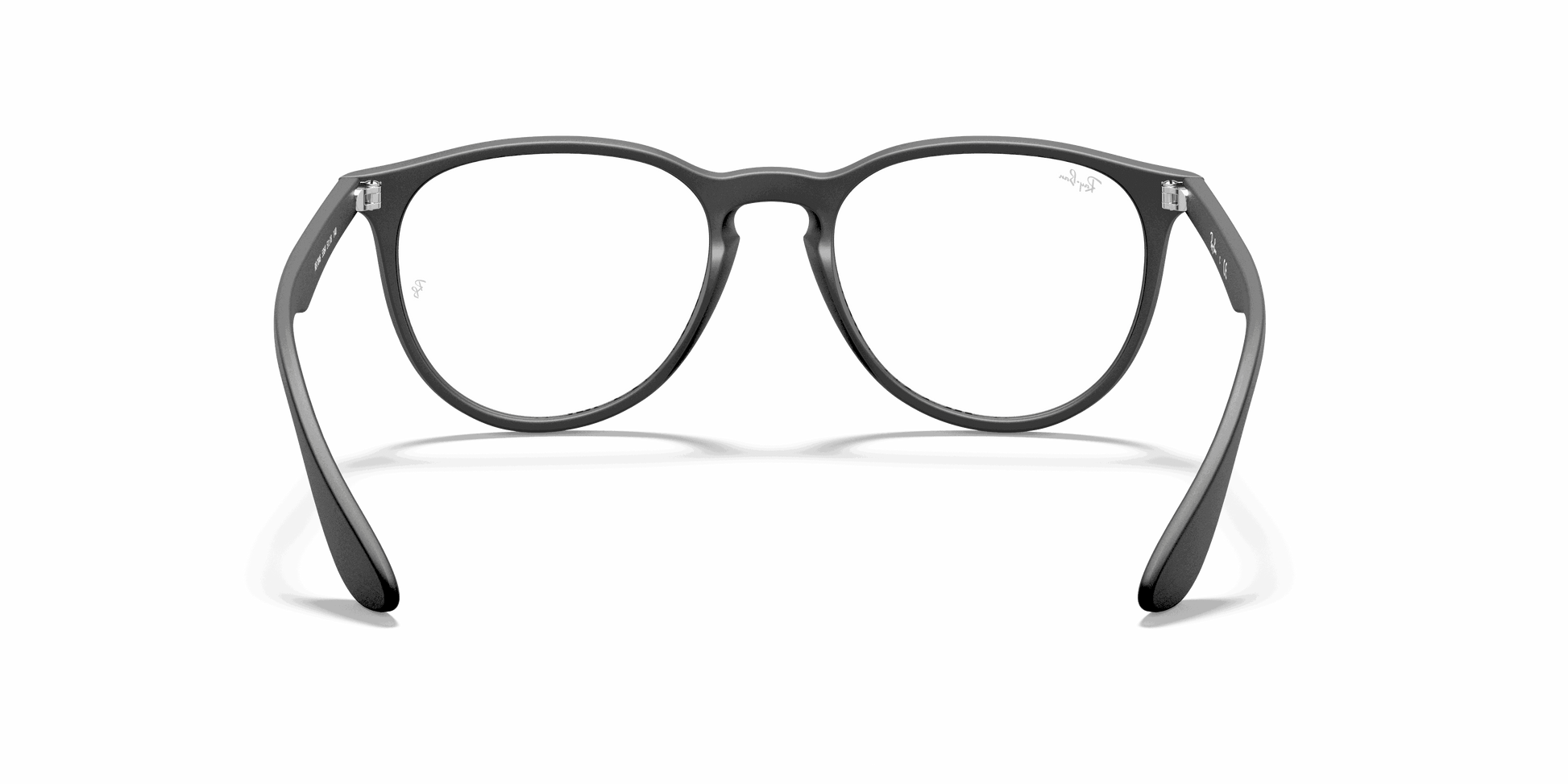 [Clear Lenses, Matte Rubber Black Frame]