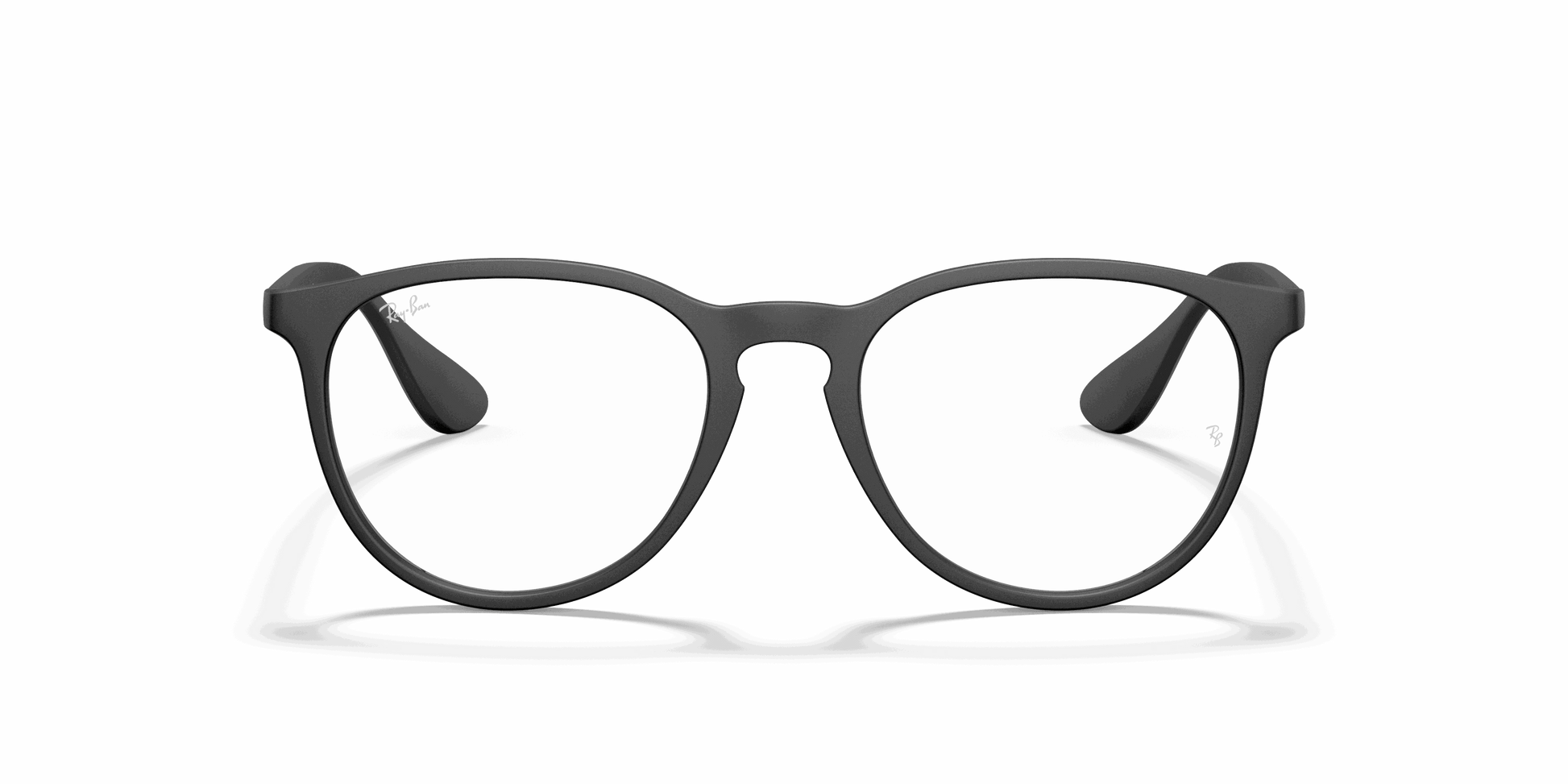 [Clear Lenses, Matte Rubber Black Frame]