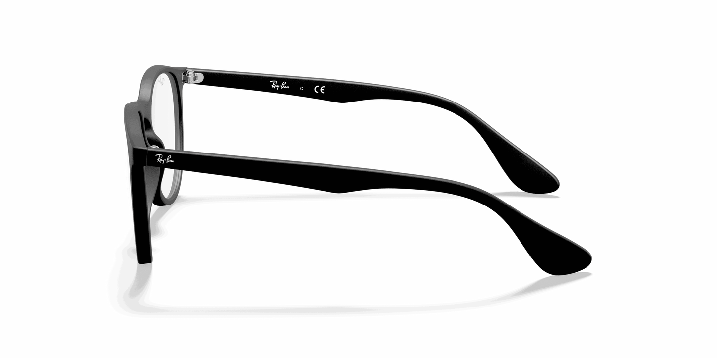 [Clear Lenses, Matte Rubber Black Frame]