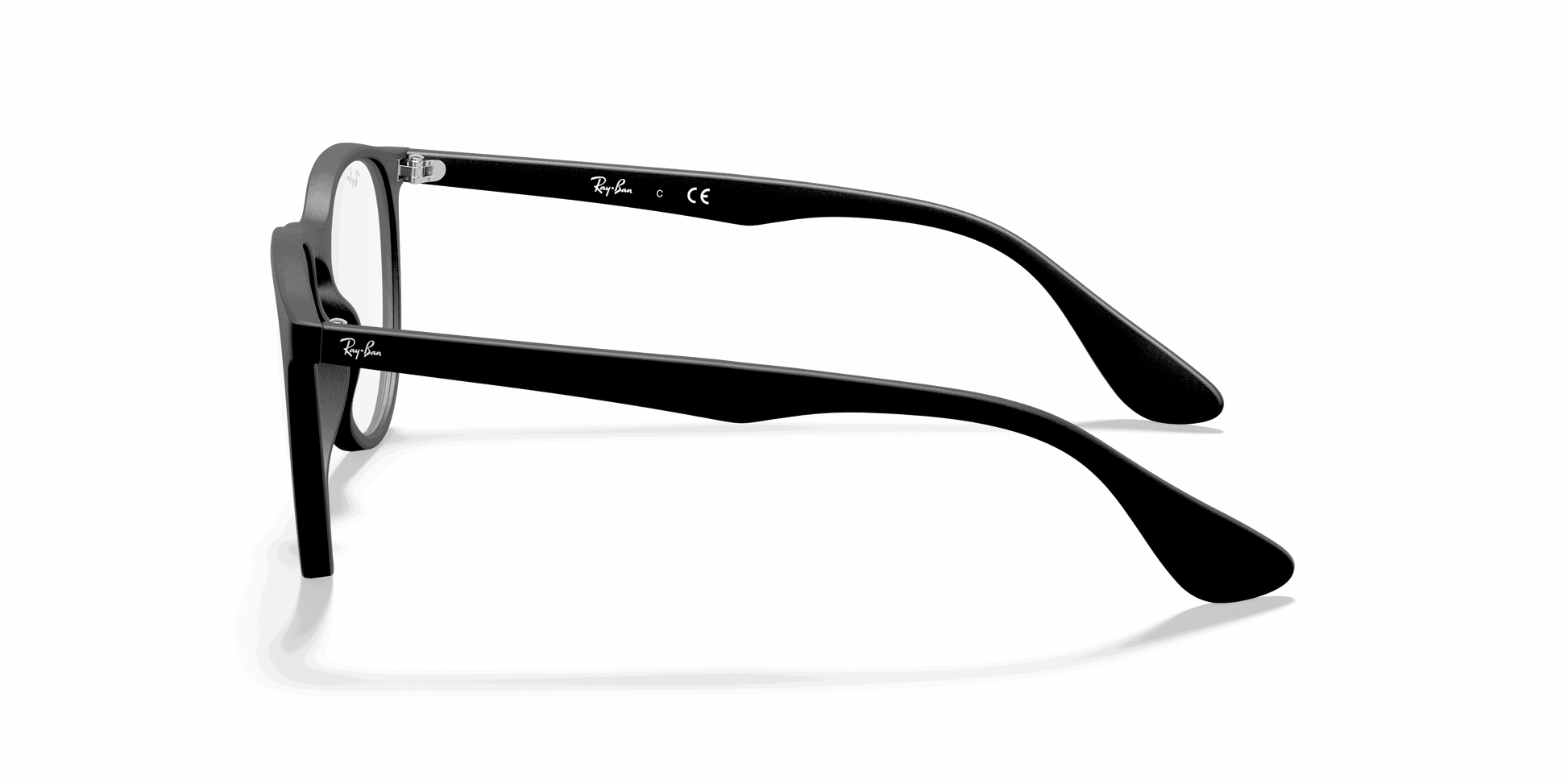 [Clear Lenses, Matte Rubber Black Frame]