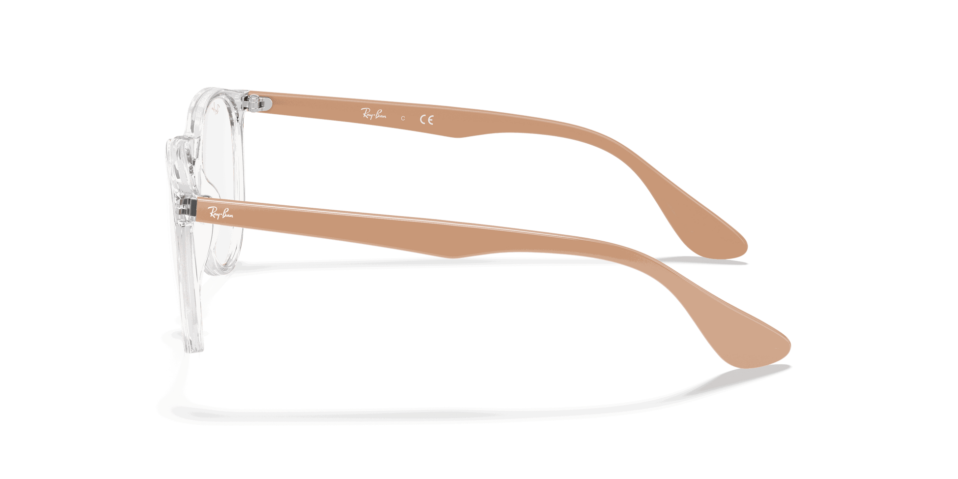 [Clear Lenses, Polished Transparent Frame]