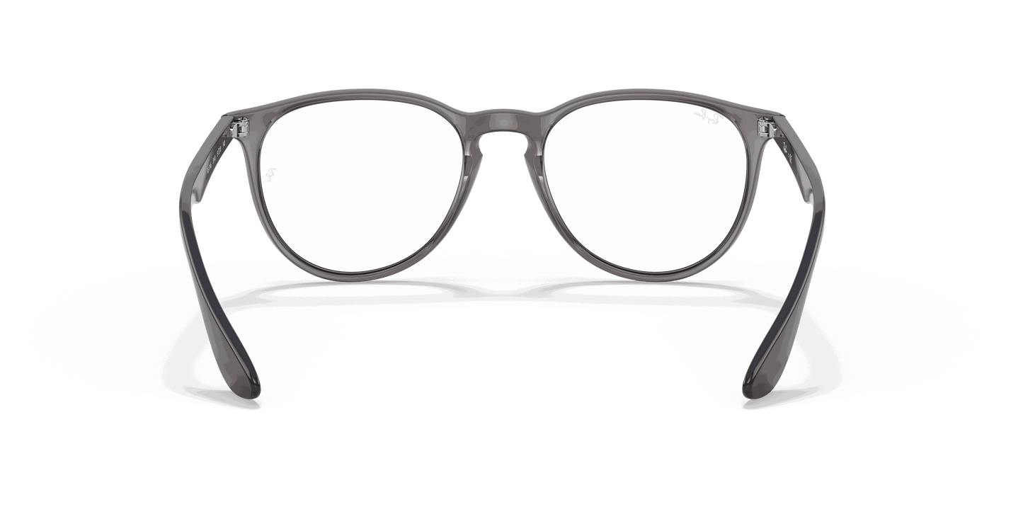 [Clear Lenses, Polished Transparent Grey Frame]