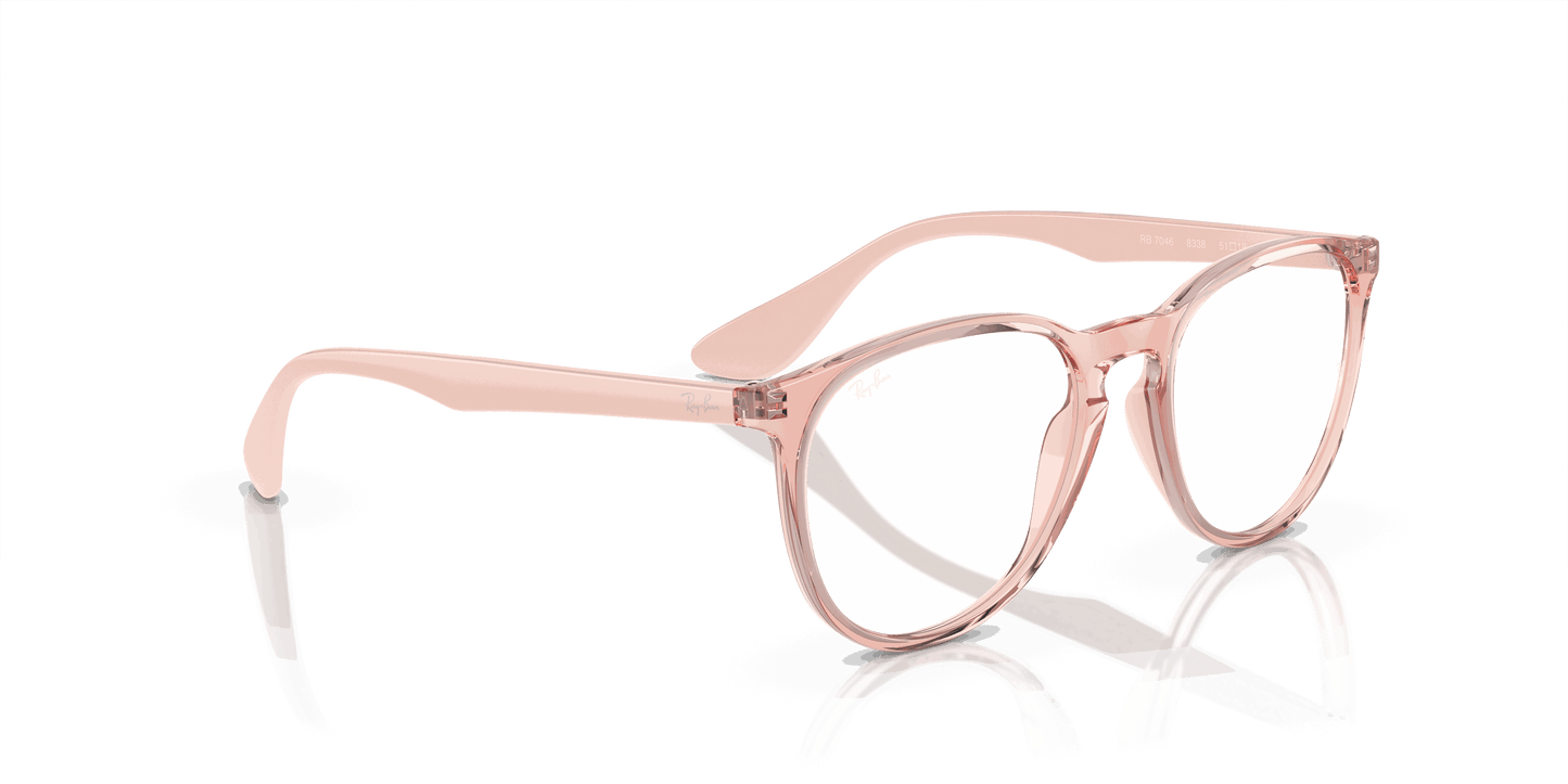 [Demo Lens Lenses, Polished Transparent Pink Frame]